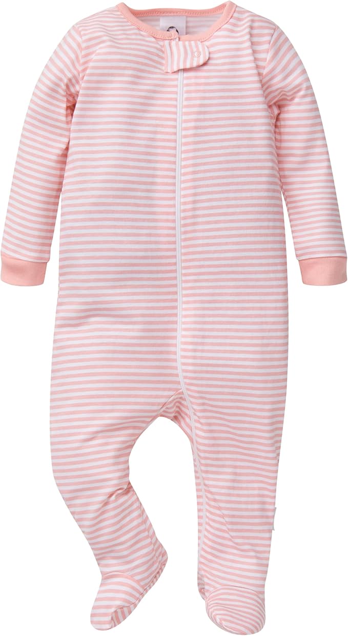 Gerber baby-girls 4 Pack Sleep 'N Play Footie