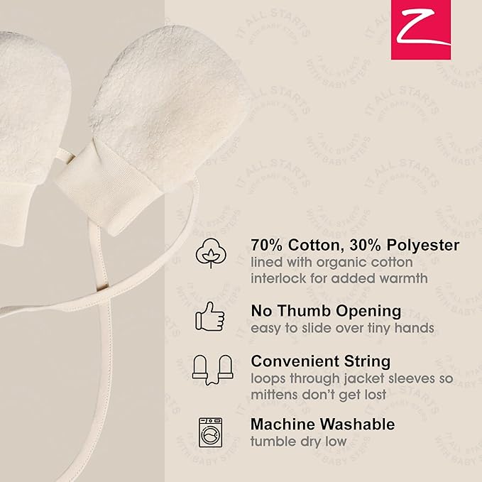 Zutano baby-boys Fleece Mittens