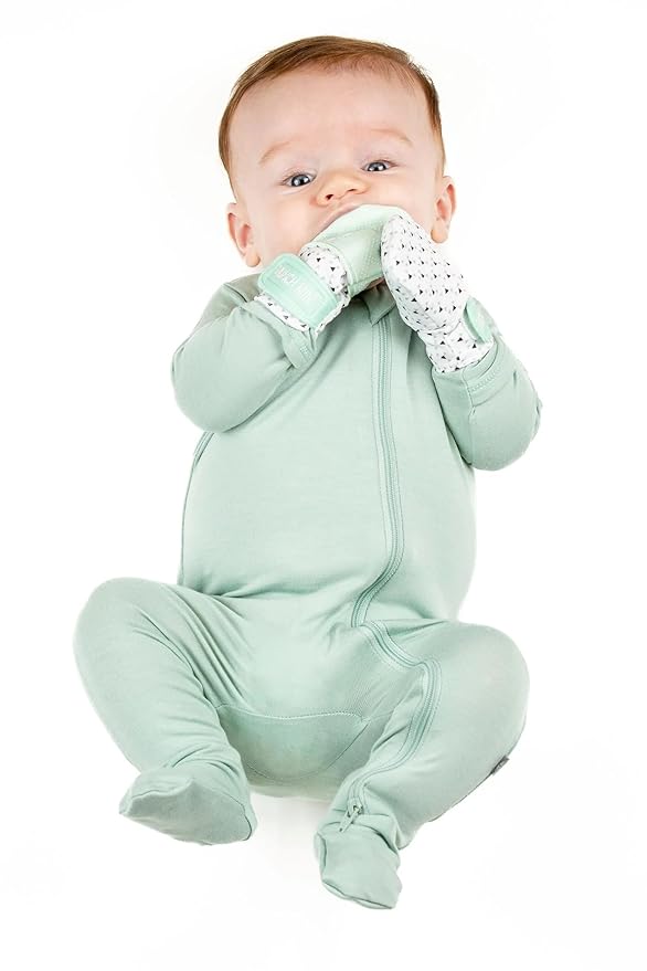 Mint Triangle Teether Combo by Malarkey Kids