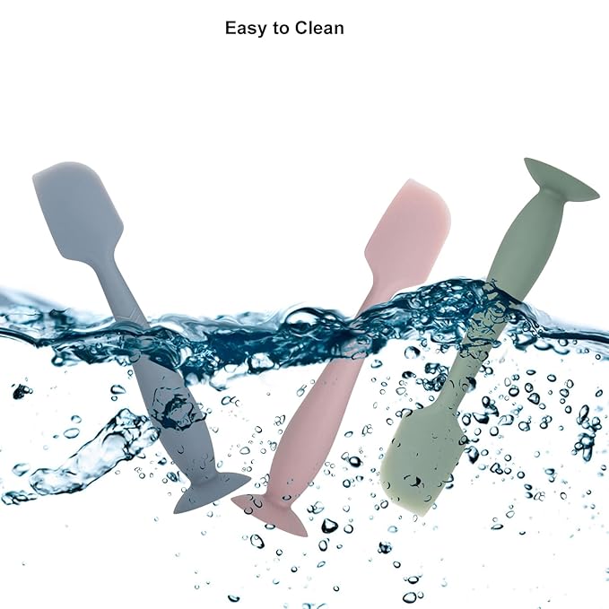 Diaper Cream Spatula Butt Spatula Baby Diaper Spatula, Soft Silicone Butt Paste Spatula Diaper Rash Cream Applicator Diaper Cream Brush with Suction Cup Base