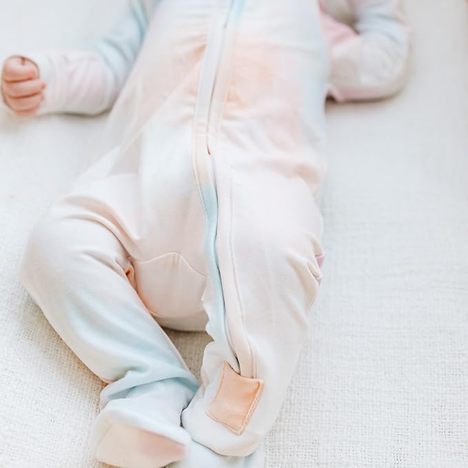 Copper Pearl Zip-up Footie Nova