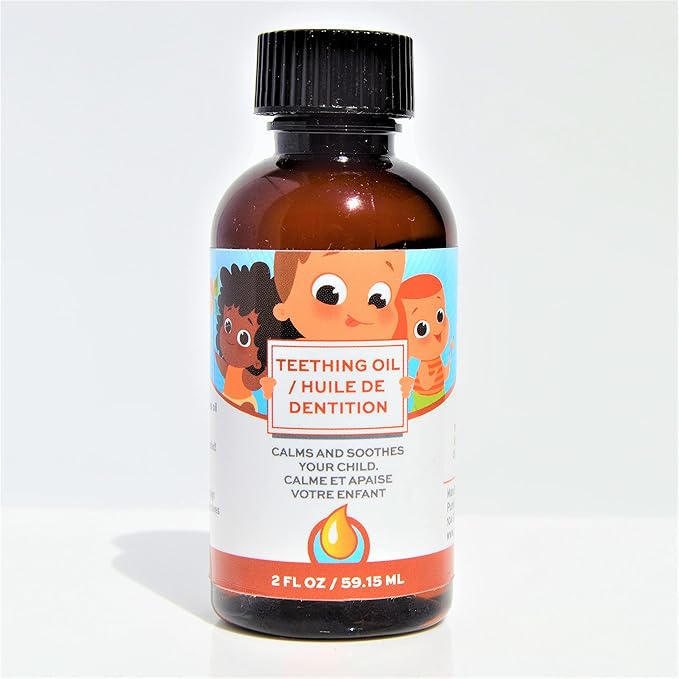 Punkin Butt Teething Oil and Baby Weather Balm Set for Sore Gum Relief and Dry Chapped Skin from Drool Rash | All Natural, Organic, Safe for Infants, Chemical-Free