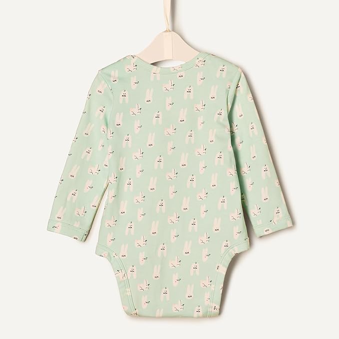 Amazon Essentials x Sofia Grainge Unisex Babies' Long Sleeve Crew Neck Bodysuit