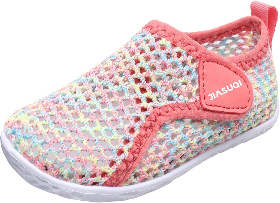 JIASUQI Baby Boys Girls Barefoot Swim Pool Water Shoes Beach Walking Sandals Athletic Sneakers