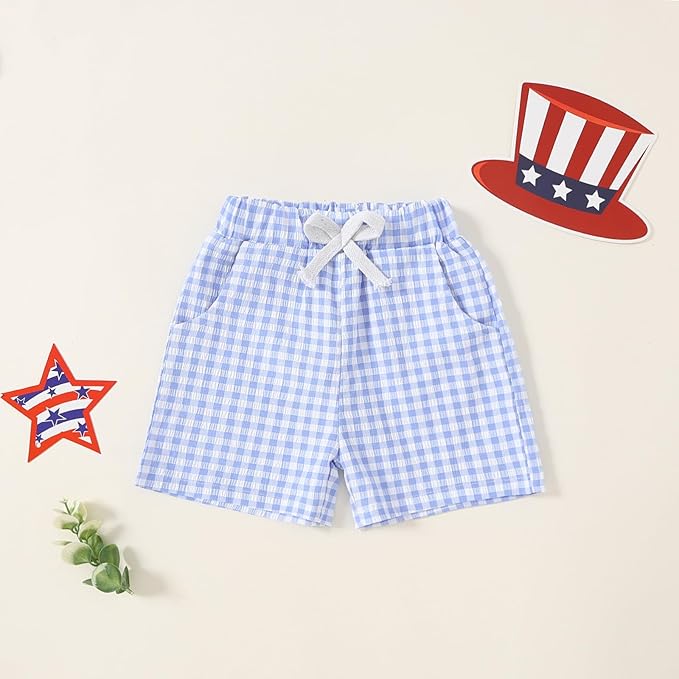 Yvowming 0-4T Toddler Baby Boy Clothes Kids Summer Truck Print T Shirt Short Set with Pockets