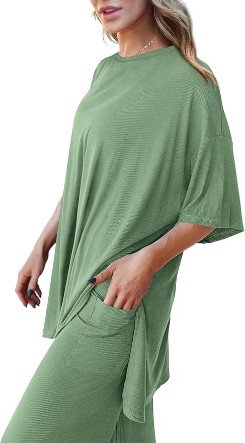 PRETTYGARDEN Two Piece Sets for Women Summer Fashion Lounge Matching Set 2026 Spring Travel Vacation Airport Outfits Clothing
