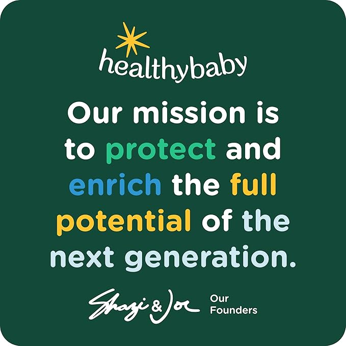 HealthyBaby Our Diaper Cream | Hypoallergenic Zinc Oxide & Squalane Diaper Cream | Fragrance Free, EWG Verified + Non-GMO, 3 oz