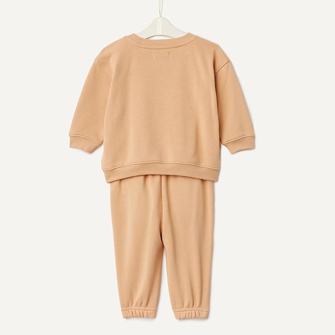 Amazon Essentials x Sofia Grainge Unisex Toddlers and Babies' Sweatshirt & Sweatpant Set