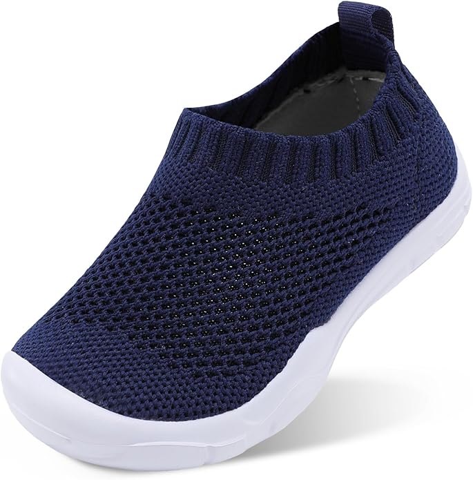 JOINFREE Toddler Boys Girls Sneaker Slip On Shoes Kids Lightweight Breathable Walking Shoes