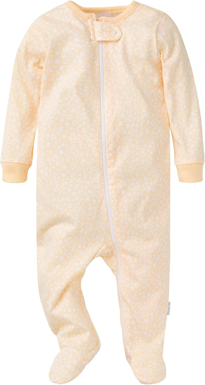 Gerber baby-girls 4 Pack Sleep 'N Play Footie