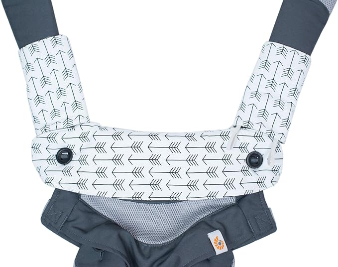 Mila Millie Premium Drool and Teething Reversible Cotton Pad - Fits Ergobaby Four Position 360 and Most Baby Carrier
