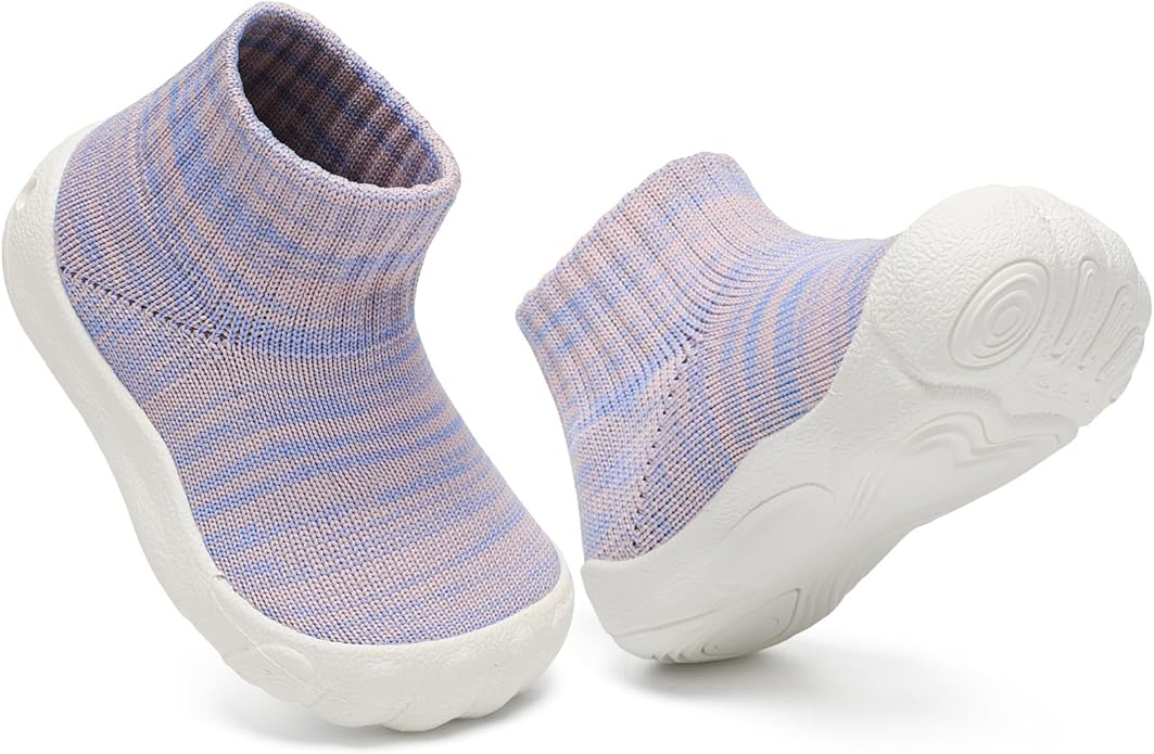 Baby Sock Shoes Breathable First Walking Shoes for Baby Girl Boy 6-24 Months Ultra-Light Infant Slippers Toddler Sneakers