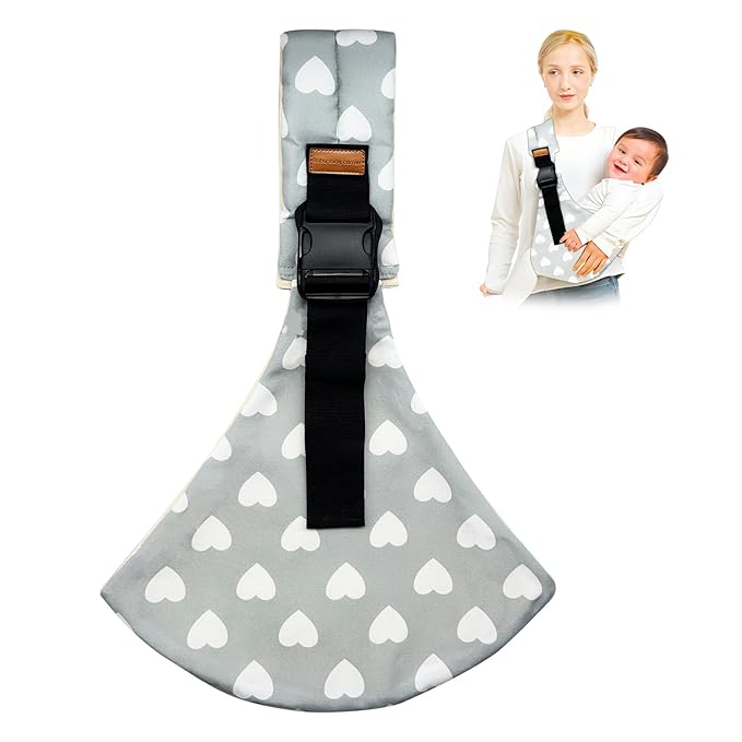 Baby Sling Carrier,Toddler Carrier,2026 New Baby Sling,Portable and Lightweight Sling,Non-Slip Hip Seat Carrying 10-30lbs(Heart)