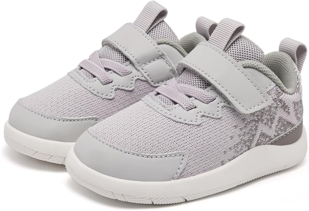 MORENDL Wide Toddler Shoes Baby Walking Shoes Boys & Girls Barefoot Sneakers Zero Drop Comfort Tennis Running Outdoor Activities