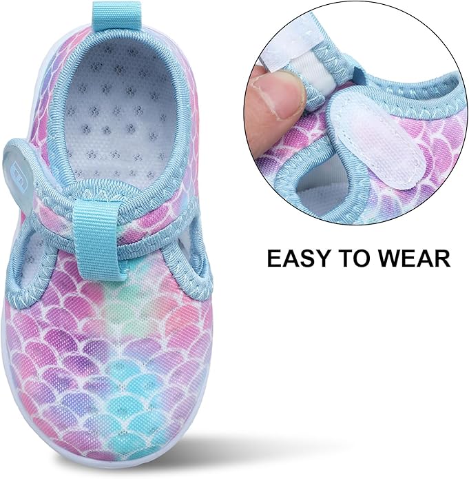 JOINFREE Baby Toddler Water Shoes Boys Girls Sandals Barefoot Kids Breathable Sneakers Shoes for Walking Running