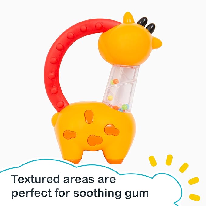Smart Steps® Jerry Giraffe Rattle and Teether (Pack of 12)