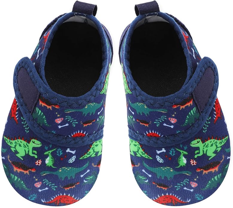 JIASUQI Baby Boys and Girls Barefoot Swim Water Skin Shoes Aqua Socks for Beach Swim Pool