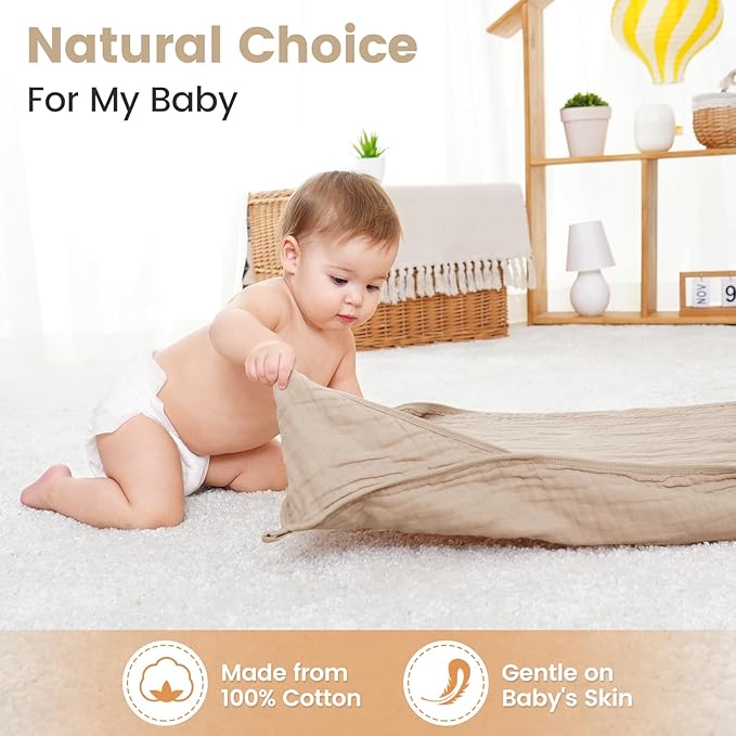 Muslin Bath Towel for Toddler 4 Pcs, 36x36 Inch 100% Muslin Cotton Baby Hooded Bath Towel and Washcloths for Babies, Infant and Kids, Soft and Absorbent Newborn Essential(Pink and Elephant)
