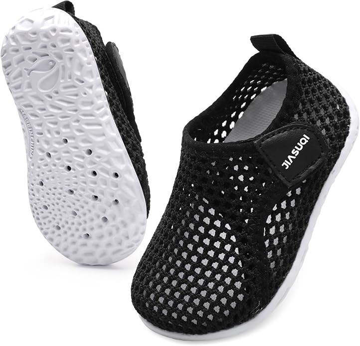 JIASUQI Baby Boys Girls Barefoot Swim Pool Water Shoes Beach Walking Sandals Athletic Sneakers