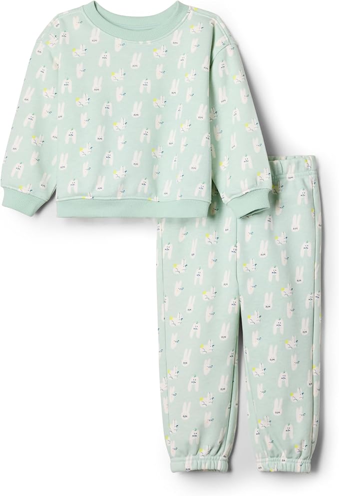 Amazon Essentials x Sofia Grainge Unisex Toddlers and Babies' Sweatshirt & Sweatpant Set