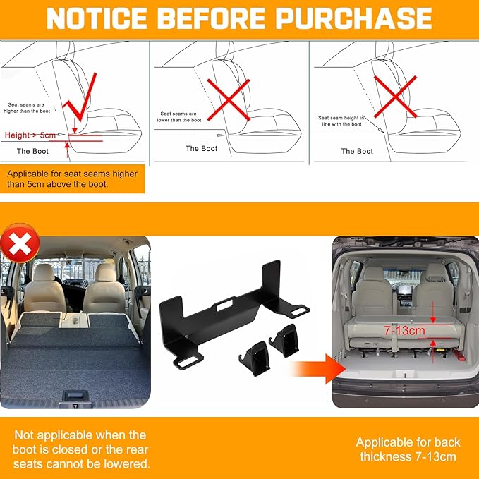 ISOFIX Universal Car Seat Mount Bracket, Child Safety Car Seat Latch Anchor Kit, Steel Seat Latch Interface Bracket, ISOFIX Belt Connector for Commercial Vehicles, and Caravans, 12.6*5.43*4.29"