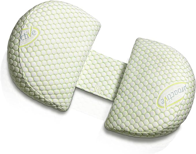 Pregnancy Pillow for Pregnant Women – Comfortable Maternity Pillow for Side Sleepers, Supports Back, Belly, HIPS, and Legs, with Removable & Adjustable Cover