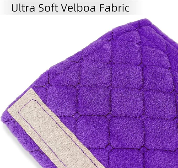 surpassme Car Seat Belt Pads Cover, 2 Pack Seat Belt Shoulder Strap Covers Protector to Release Stress to Your Neck and Shoulder for a Safety Driving (Purple)