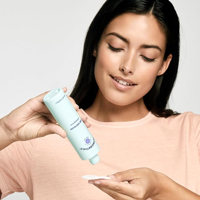 Nu Skin Here You Glow Face Exfoliator Toner | Toner for face with Water, Salicylic Acid, Glycolic Acid & Hydroxy Acid Blend | Unclog Pores, Prevent Acne, Smooth & Hydrate Your Skin | 150 ml | 1 Pack