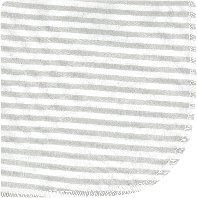 Hudson Baby Unisex Baby Flannel Washcloths, Construction Work 12Pk, One Size
