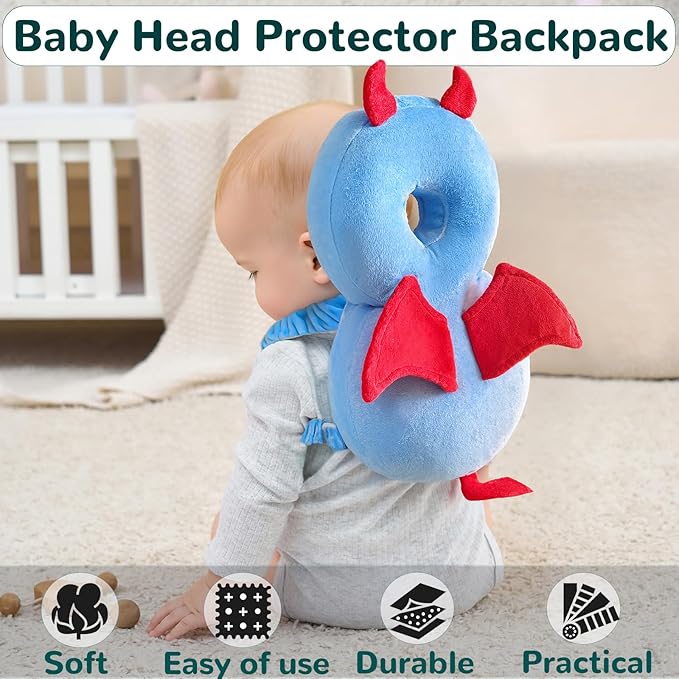 Baby Head Protector Backpack for Falling Crawling and Walking Toddler Essentials Harness Infant Koala Toys Helmets Baby Essentials Must Have 0.5-2 Years