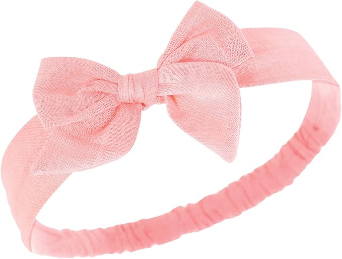 Hudson Baby Cotton and Synthetic Headbands, Size 0-24 Months