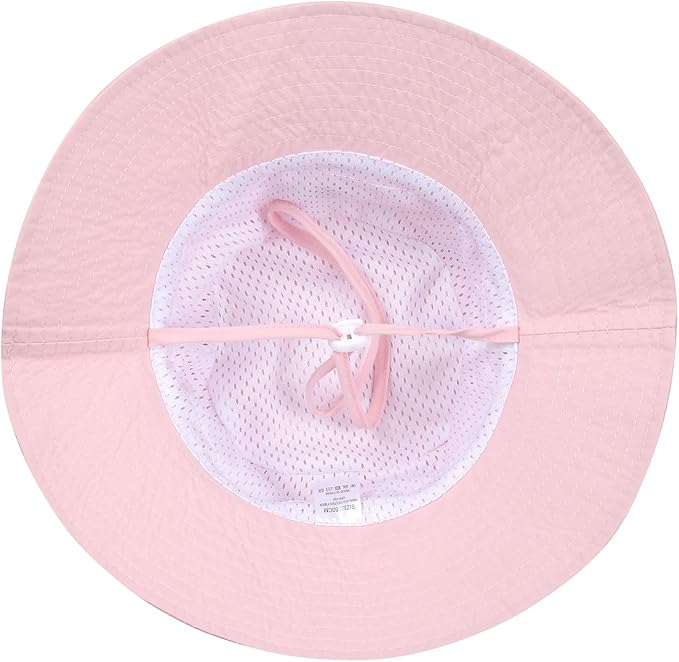 MaxNova Baby Sun Hat Smile Face UPF 50+ Toddler Bucket Hat for Boys Girls 0-7 Years