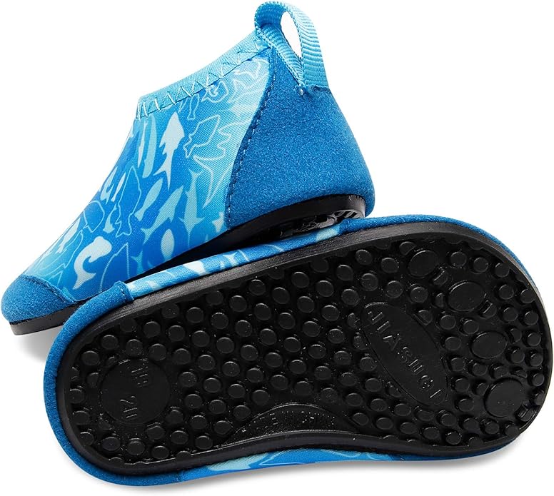JIASUQI Baby Boys and Girls Barefoot Swim Water Skin Shoes Aqua Socks for Beach Swim Pool