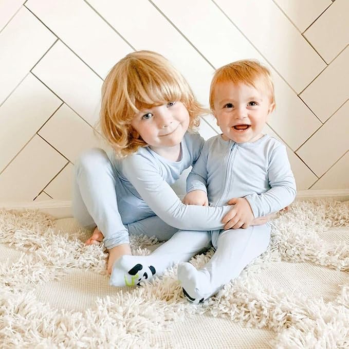 Bellabu Bear Convertible Footies for Baby Boys & Baby Girls, Family Matching Pajamas, Rayon from Bamboo