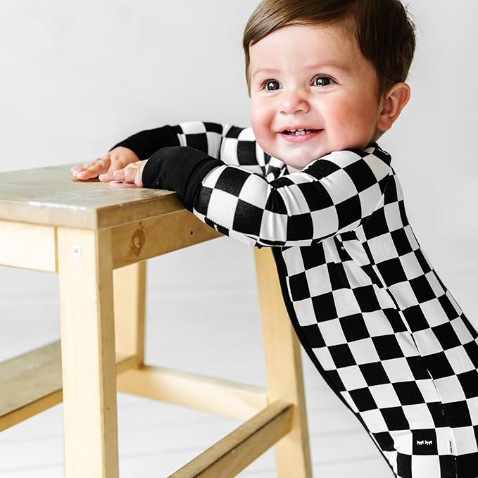 Little Sleepies Pajamas for Baby Boys & Girls, Viscose from Bamboo Baby Pajamas, Preemie & Newborn Sleepers, 2-Way Zipper PJs