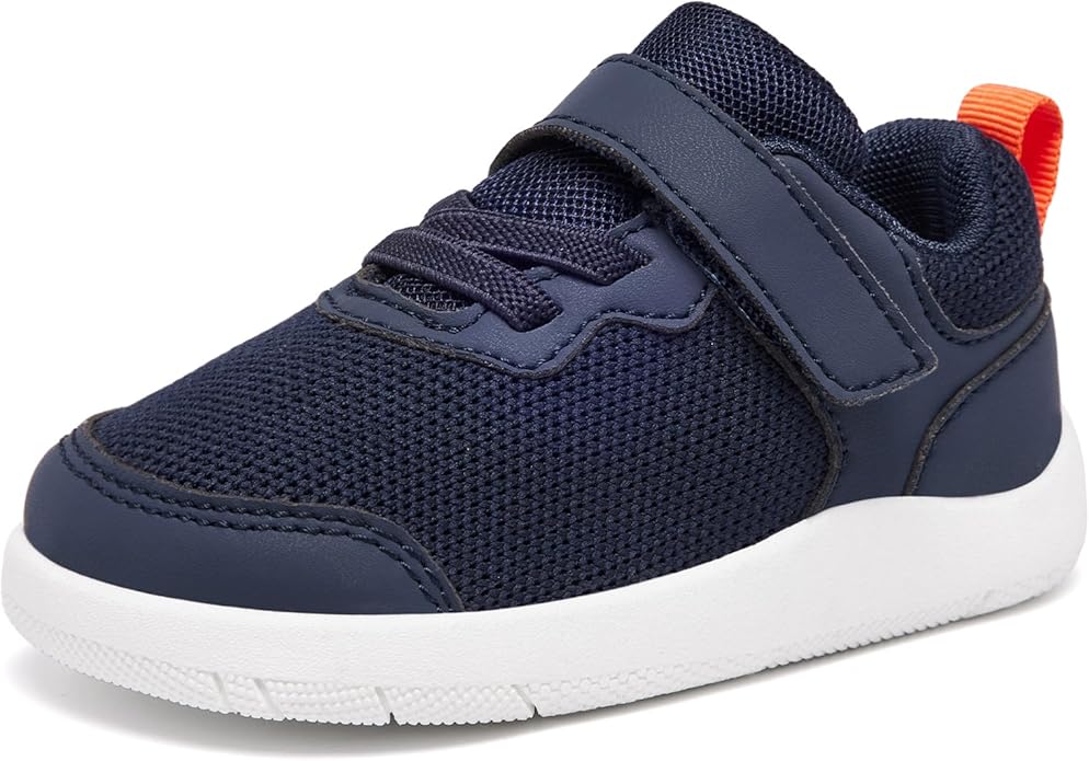 Wide Toe Box Toddler Shoes Baby First Walking Shoe Boys Girls Non-Slip Zero Drop Minimalist Tennis Sneakers