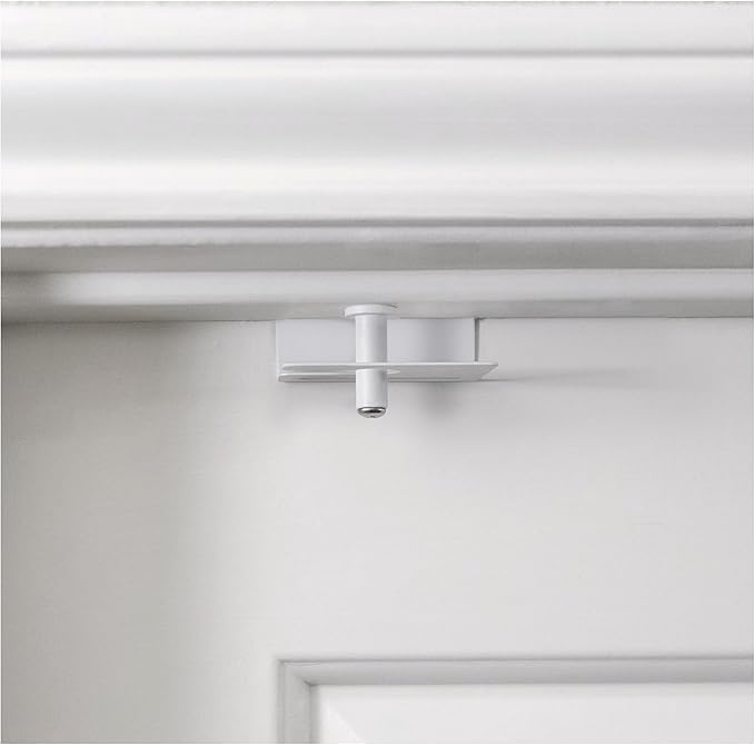4 Pack – GlideLok Child Safety Door Top Lock | for Interior & Exterior Doors | Lock & Unlock from Both Sides | Stop Kids, Pets, Dogs & Cats from Opening Doors