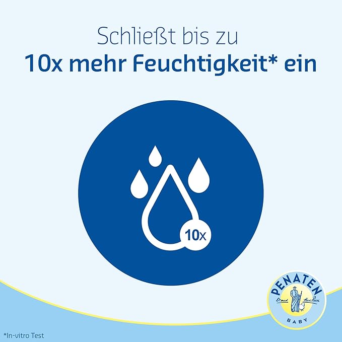 PENATEN Pflegeöl, pflegendes Babyöl & Babypflege Massageöl zur sanften Reinigung und Pflege empfindlicher Babyhaut (1 x 500ml)