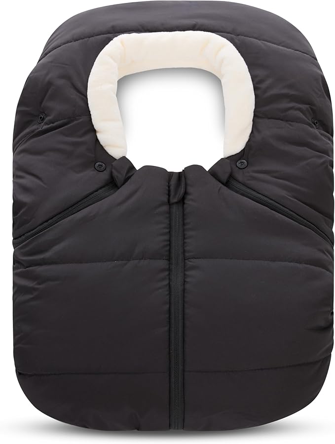Buntting Bag Compatible with UPPAbaby Aria, Aria V2, Mesa, Mesa V2, Mesa V3 Infant Car Seats, Warm and Ultra-Plush Waterproof car seat Cover, Footmuff, Winter Cover Universal. nfant Car Seats