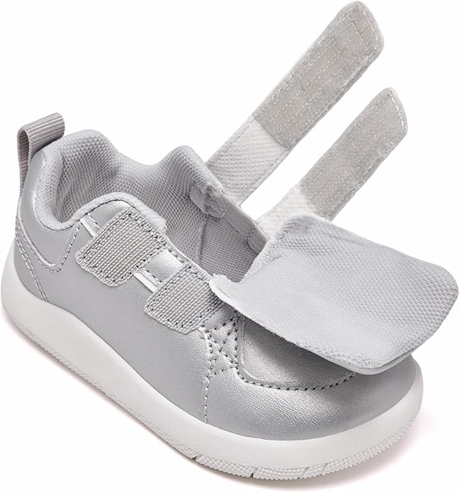 MORENDL Boys & Girls Walking Shoes 0-4 Years Baby Wide Toe Box Barefoot Shoes Toddler Sneakers