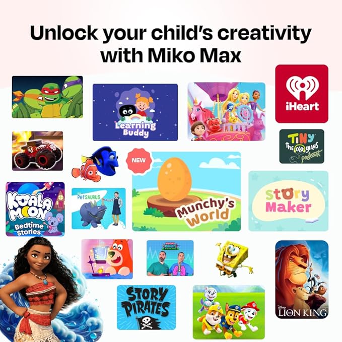 Miko 3 AI Robot for Kids – Smart Educational & STEAM Learning Robot with Interactive Apps, Games, Stories & Activities for Girls & Boys Ages 5–10 | Red