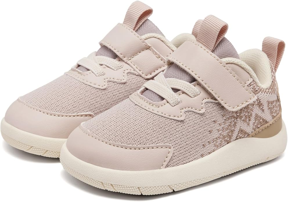 MORENDL Wide Toddler Shoes Baby Walking Shoes Boys & Girls Barefoot Sneakers Zero Drop Comfort Tennis Running Outdoor Activities