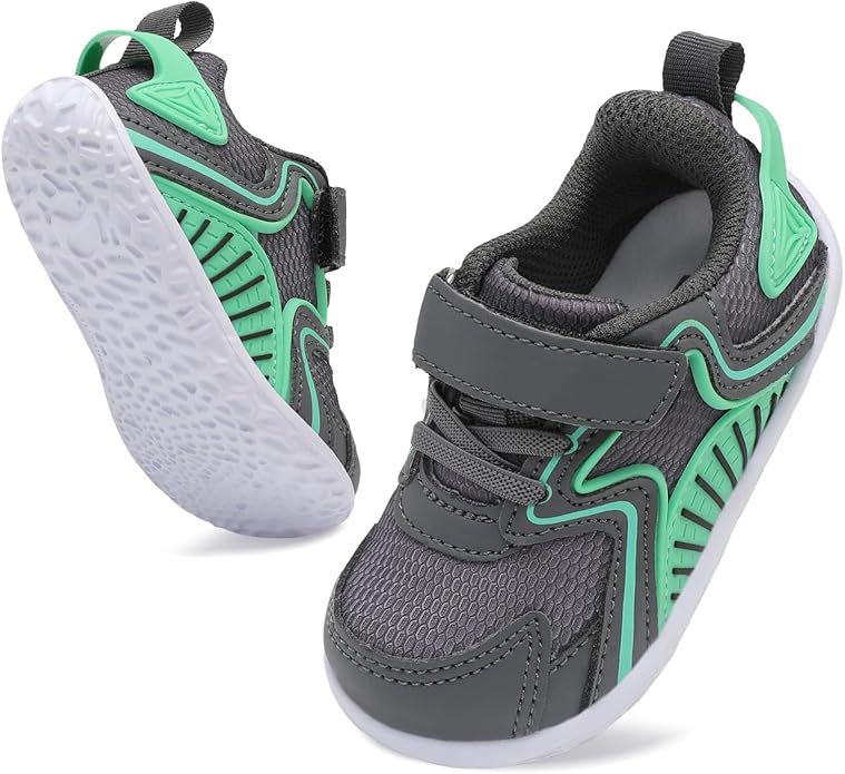 L-RUN Baby Shoes Boys Girls First Walkers Breathable Infant Sneakers Flexible Non-Slip Sole Walking Shoes for Toddlers