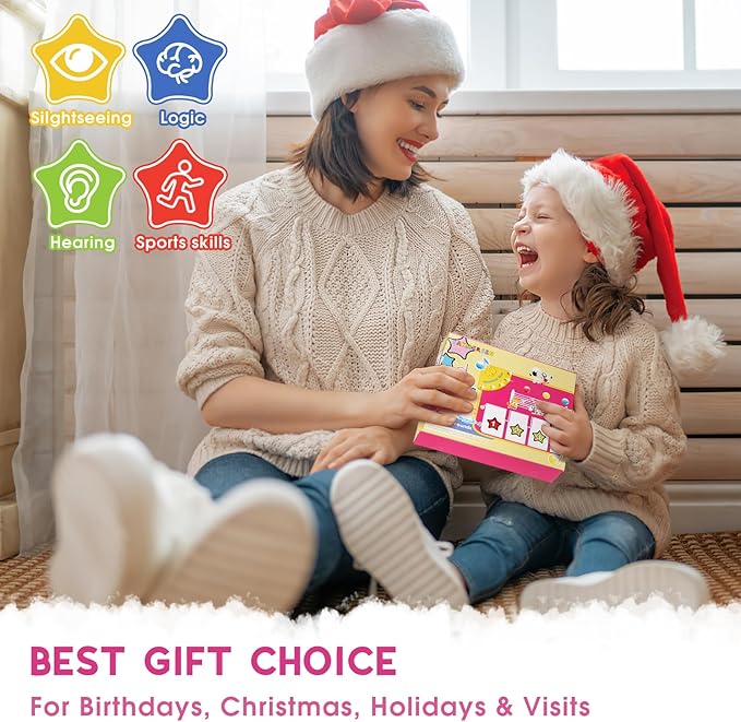 M SANMERSEN Floor Piano Mat, Toddler Toys Musical Mat, Keyboard Floor Playmat 39.5" Electronic Music Animal Touch Play Blanket Funny Xmas Gift Toy for 1 2 3 Year Old