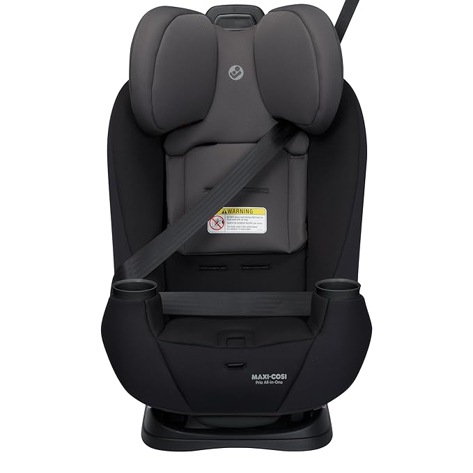 Maxi-Cosi Pria All-in-One Convertible Car Seat, Infant to Toddler Car Seat, Easy-Install Harness, Machine-Washable Cover, 5-100 lbs, Sea Shadow