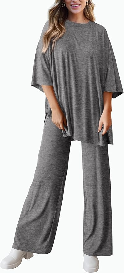 PRETTYGARDEN Two Piece Sets for Women Summer Fashion Lounge Matching Set 2026 Spring Travel Vacation Airport Outfits Clothing