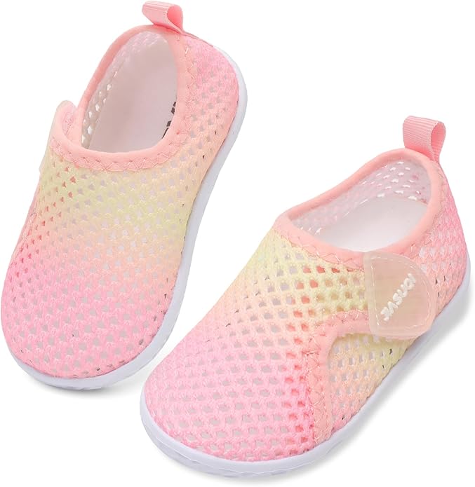 JIASUQI Baby Boys Girls Barefoot Swim Pool Water Shoes Beach Walking Sandals Athletic Sneakers
