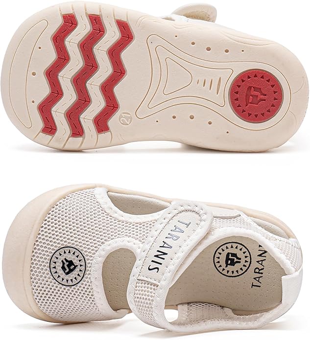 Toddler Shoes Boys Girls Non-Slip Infant Sneaker Rubber Sole Baby Crib First Walker Shoes