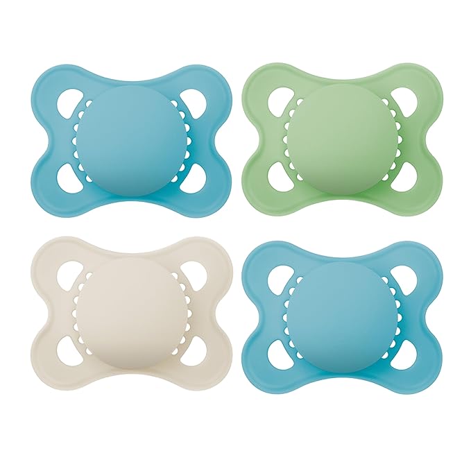 MAM Original Matte Baby Pacifiers 0-6 Months,Binky for Newborn Babies,BPA-Free Skin Soft Silicone Nipple,Easy to Clean,Developed with Medical Experts,Made in Europe,(Pack of 48)