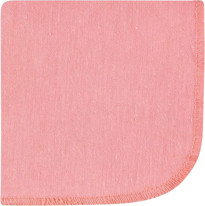 Hudson Baby Unisex Baby Flannel Cotton Washcloths, Hummingbird Garden 12 Pack, One Size